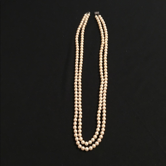 VTG Double Strand Faux Pearls - Picture 4 of 7